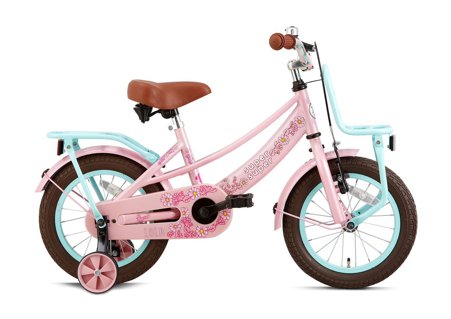Supersuper Lola 14 Inch 2022 Meisjes Kinderfiets