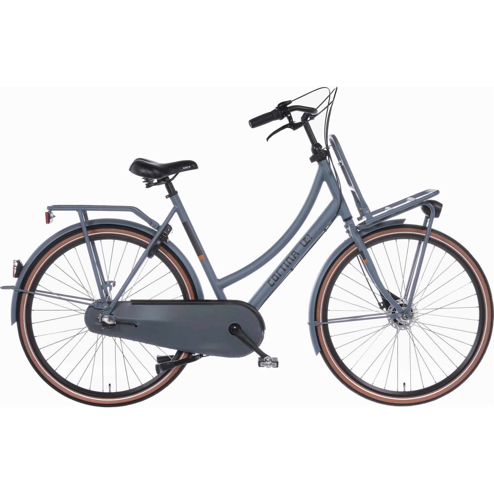 Cortina U4 Transport Solid N3 2023 Dames Transportfiets Mouse Grey Matt 50 Cm