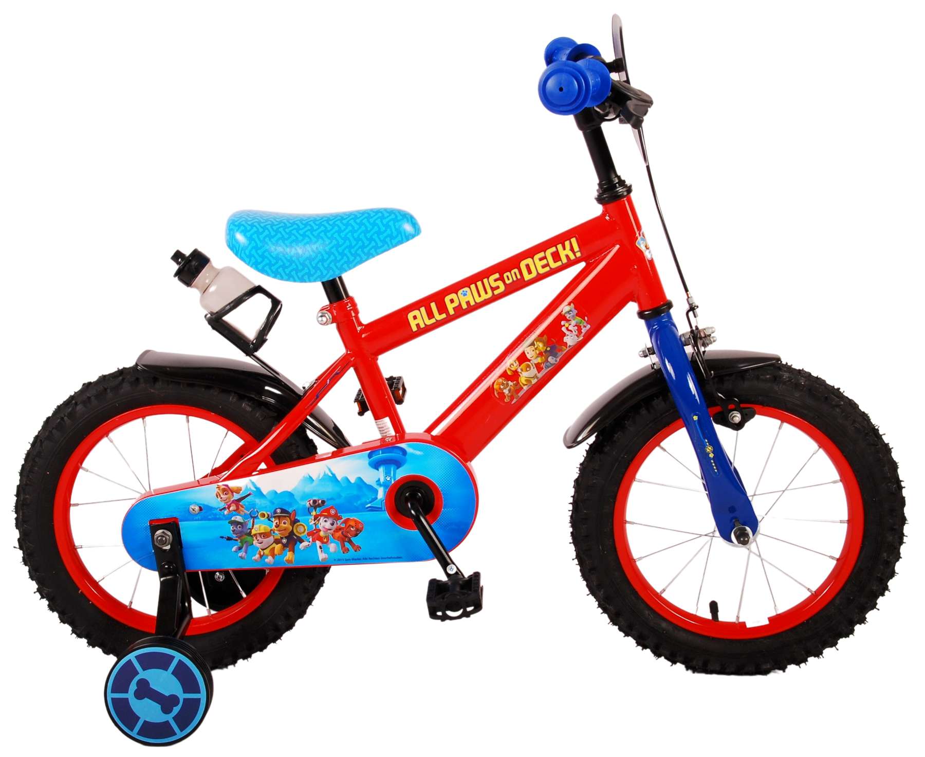 Volare Paw Patrol 14 Inch Jongens Kinderfiets Red