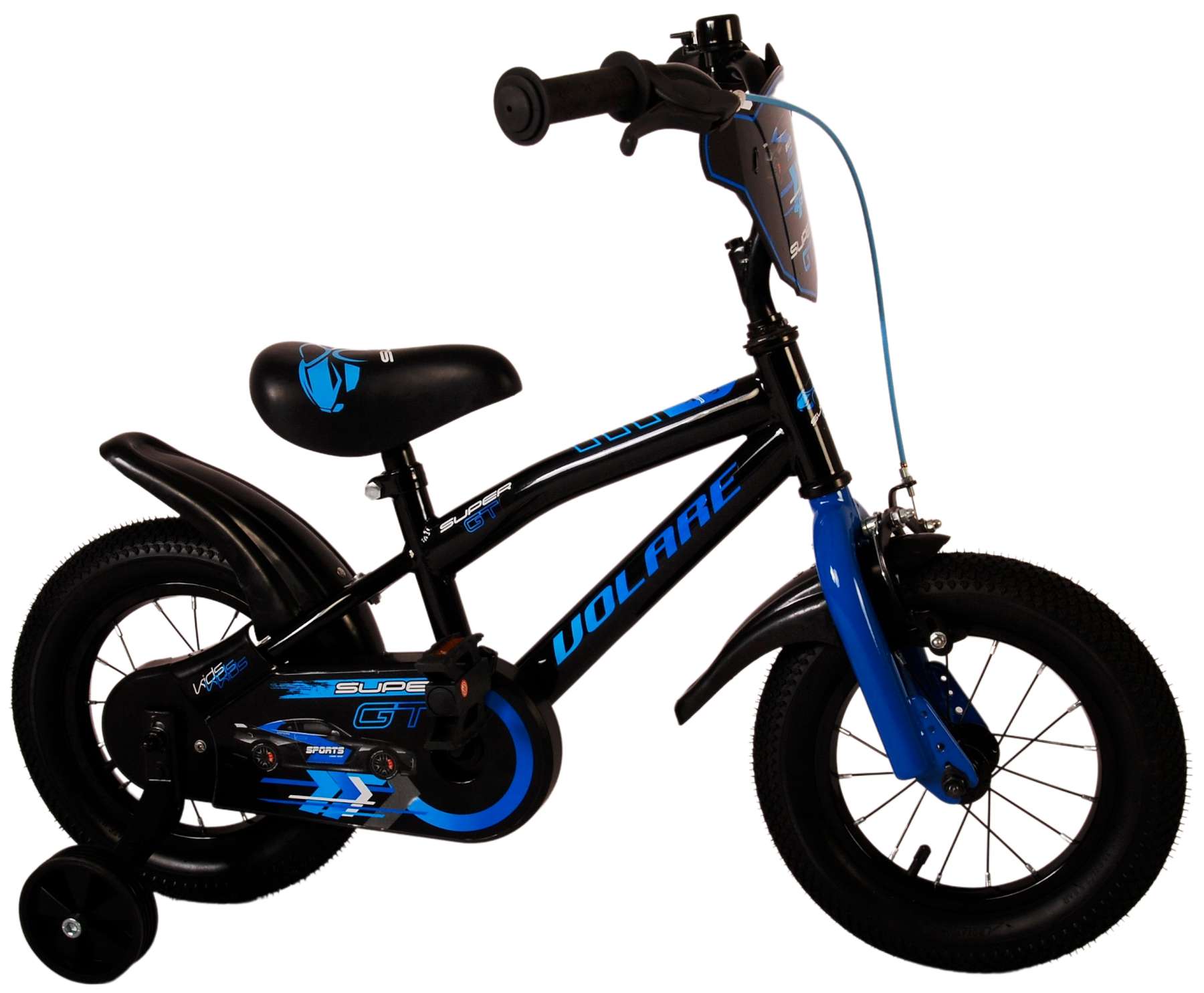 Volare Super GT 12 Inch Jongens Kinderfiets Blauw