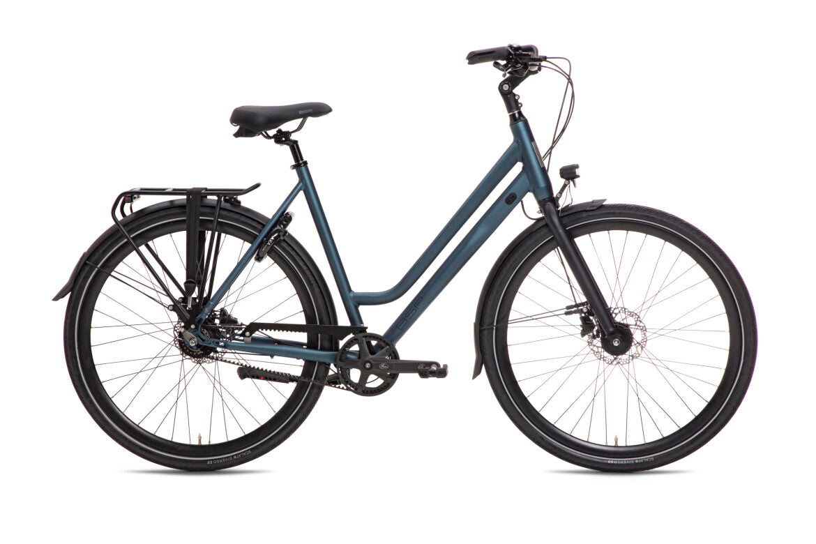 BSP Voyager Belt N8 2023 Dames Stadsfiets Deep Blue Sky Mat 51 Cm