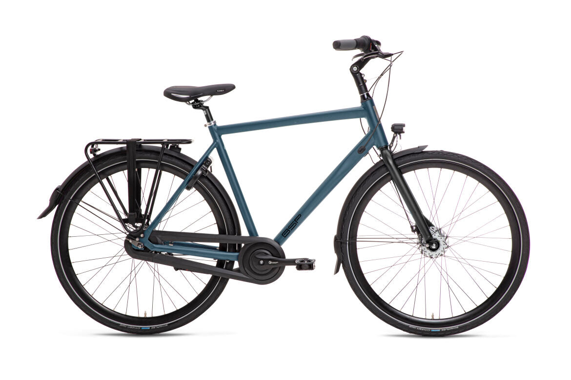 BSP Voyager N7 2023 Heren Stadsfiets Deep Sky Blue Matt 61 Cm