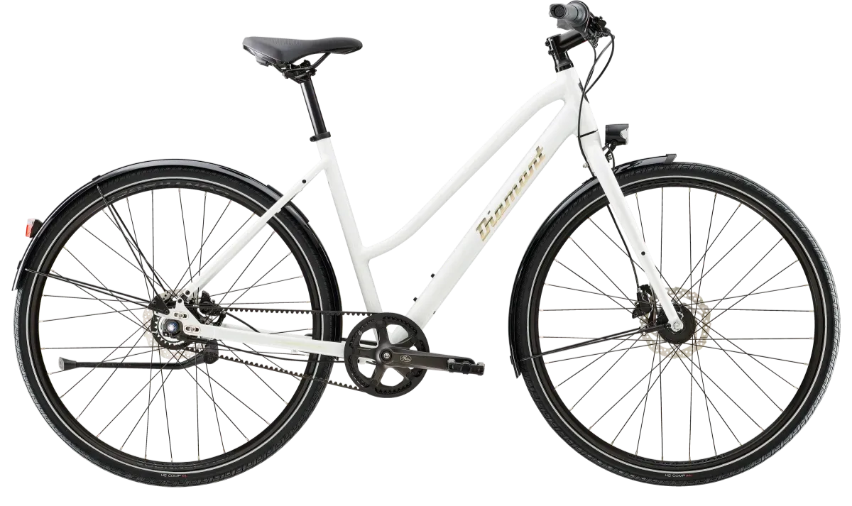 Diamant 247 Stadsfiets Unisex Riemaandrijving 2024 L Wit