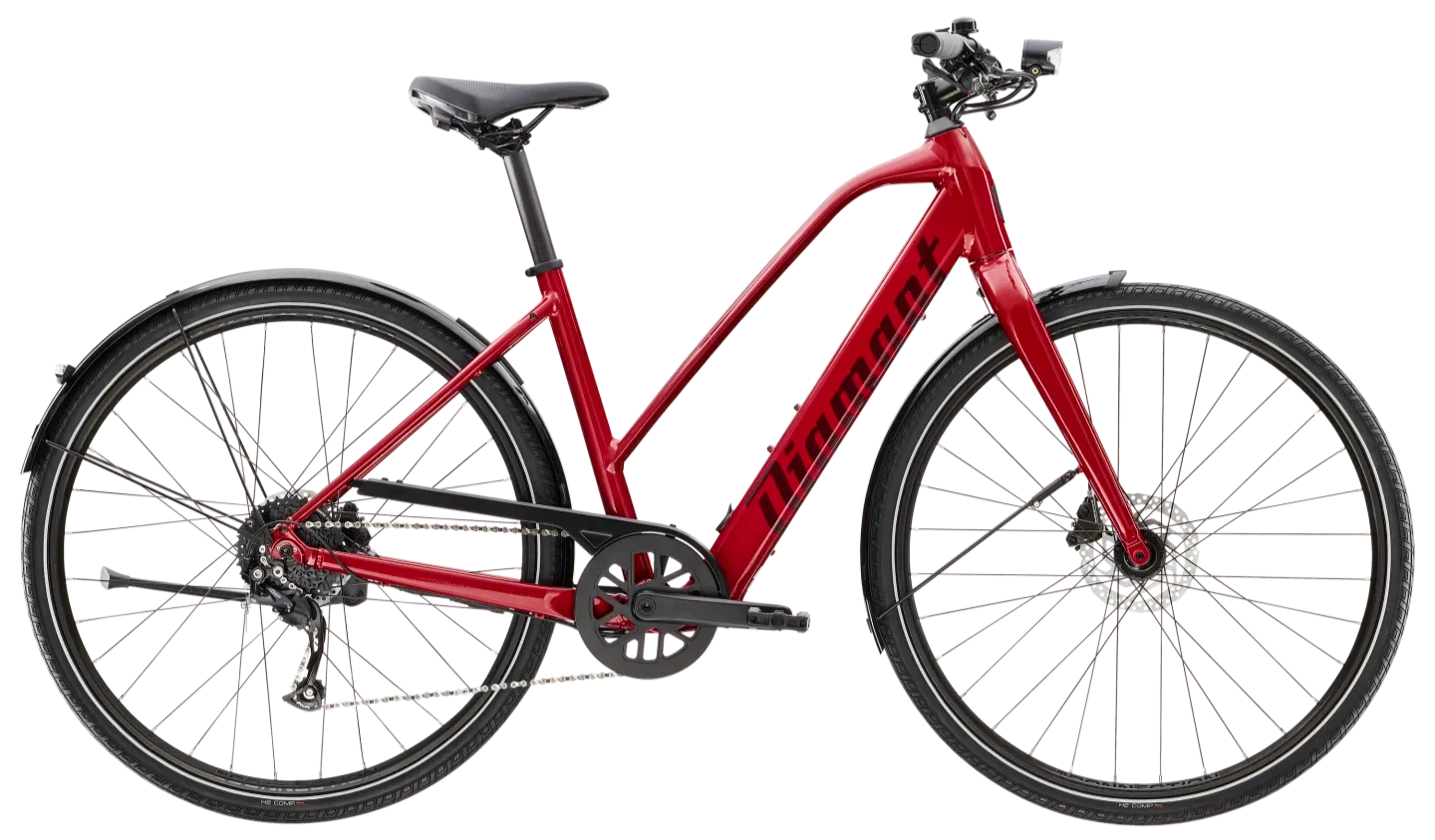 Diamant 365 Lichtgewicht Elektrische Fiets Unisex M Rood