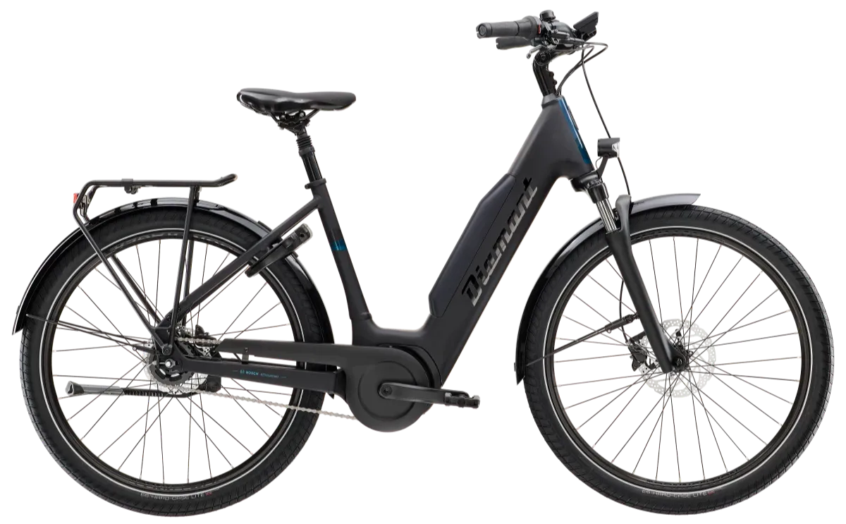 Diamant Beryll Gen 3 Sportieve Elektrische Fiets Dames 2024 S Zwart 725Wh