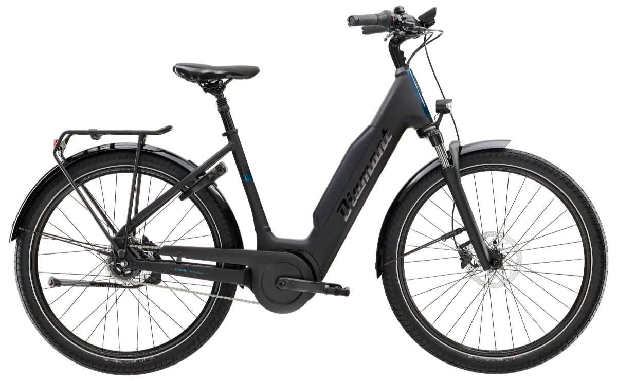 Diamant Beryll Gen 3 Sportieve Elektrische Fiets Dames 2024 S Zwart 800Wh