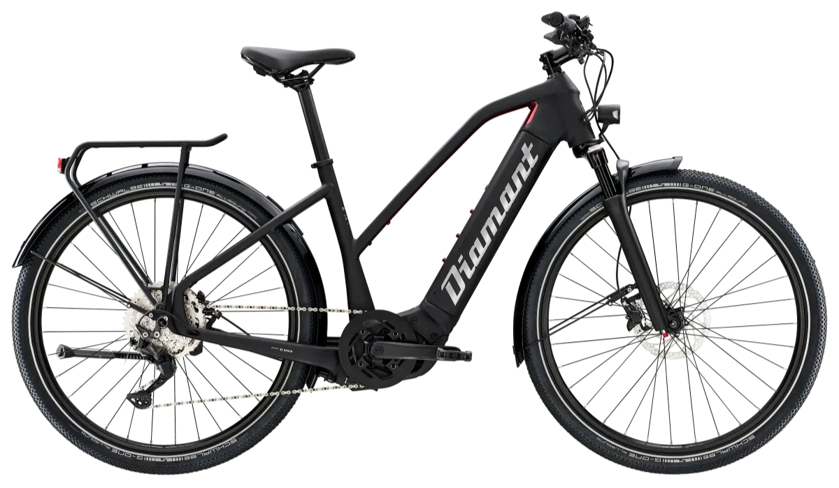 Diamant Zouma Deluxe+ Sportieve Elektrische Fiets Unisex CX L Zwart