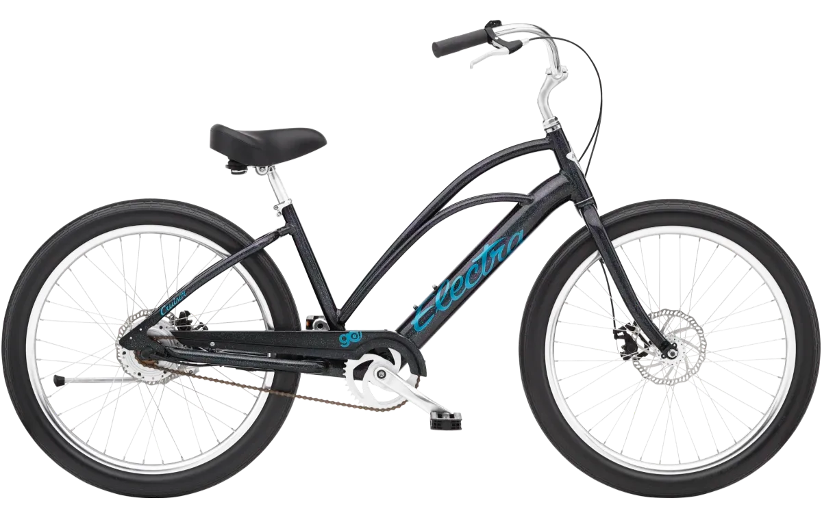 Electra Cruiser Go! Elektrische Cruiser Fiets 2024 Blauw