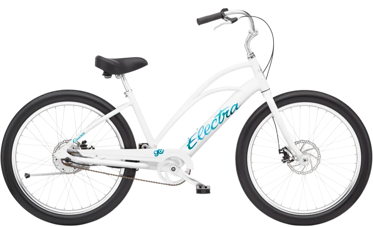 Electra Cruiser Go! Elektrische Cruiser Fiets 2024 Wit