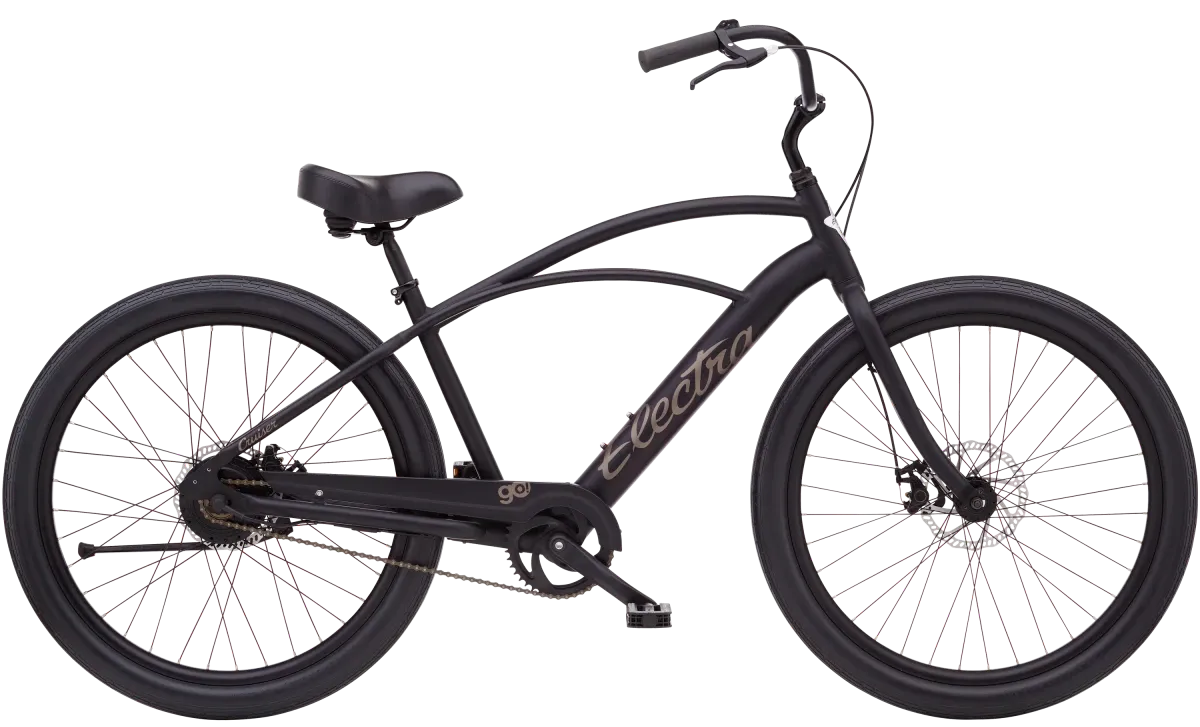Electra Cruiser Go! Elektrische Cruiser Fiets Heren 2024 Zwart
