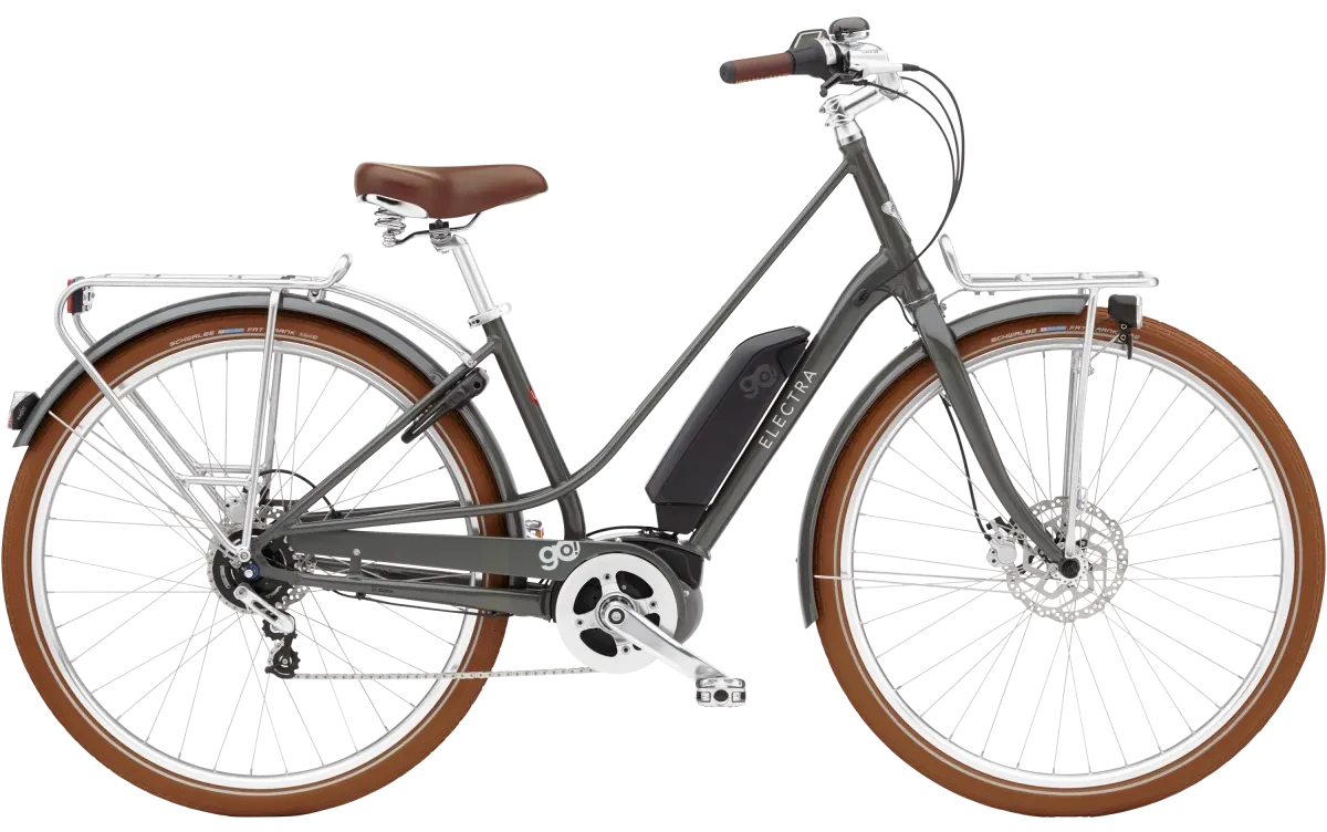 Electra Loft Go! 5i EQ 400 Wh Elektrische Cruiser Fiets Dames 2024 Grijs