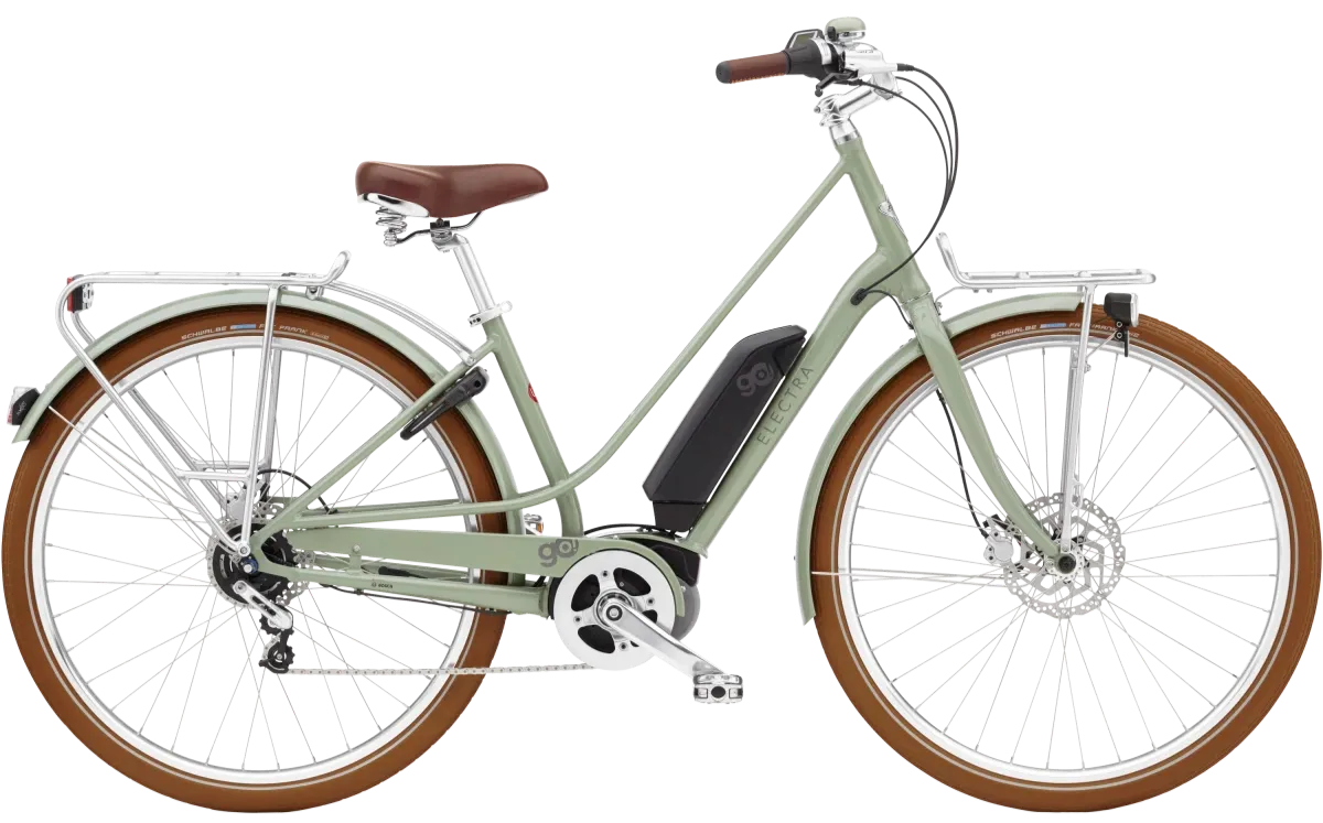 Electra Loft Go! 5i EQ 500 Wh Elektrische Cruiser Fiets Dames 2024 Groen