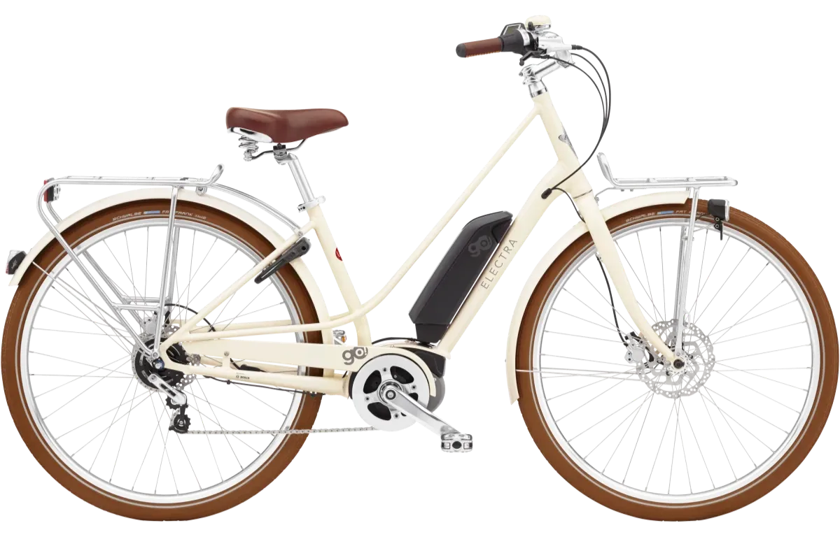 Electra Loft Go! 5i EQ 500 Wh Elektrische Cruiser Fiets Dames 2024 Wit