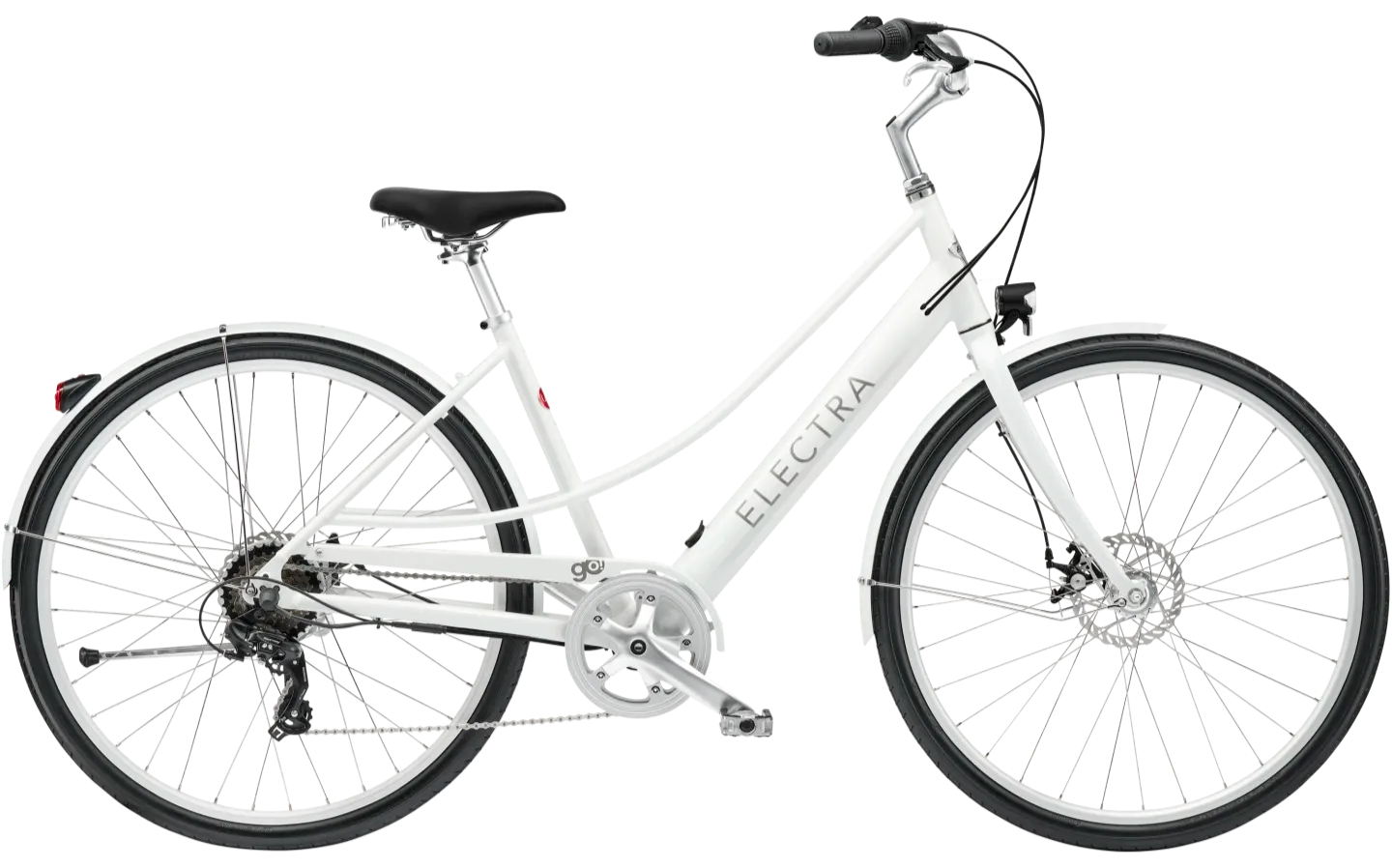 Electra Loft Go! 7D EQ Elektrische Stadsfiets Dames 2024 M Wit