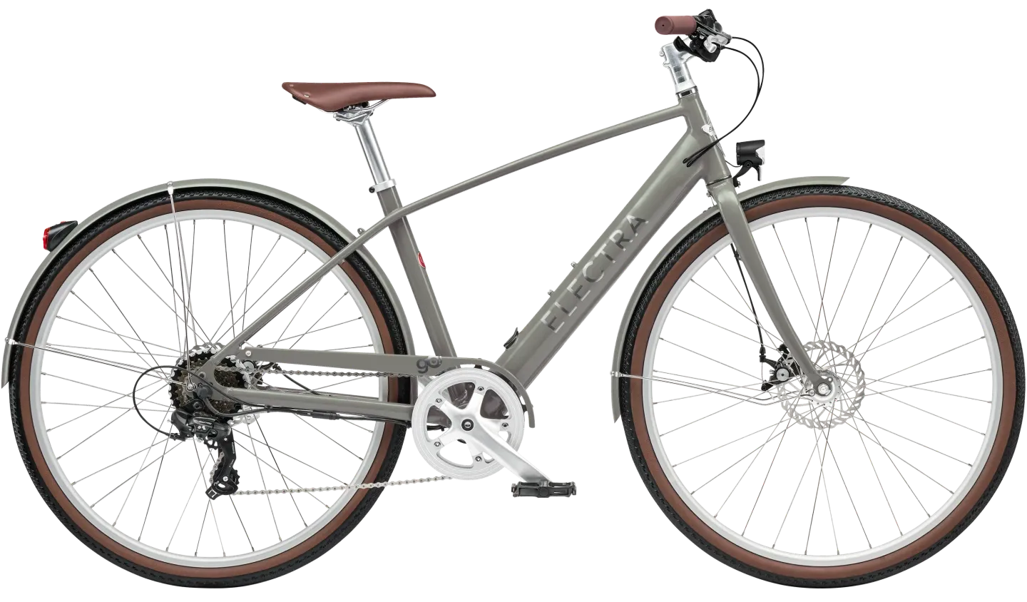 Electra Loft Go! 7D EQ Elektrische Stadsfiets Heren 2024 M Grijs