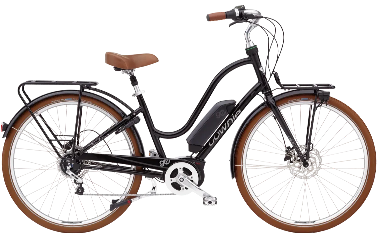 Electra Townie Commute Go! 5i EQ Elektrische Cruiser Fiets Dames 2024 Zwart