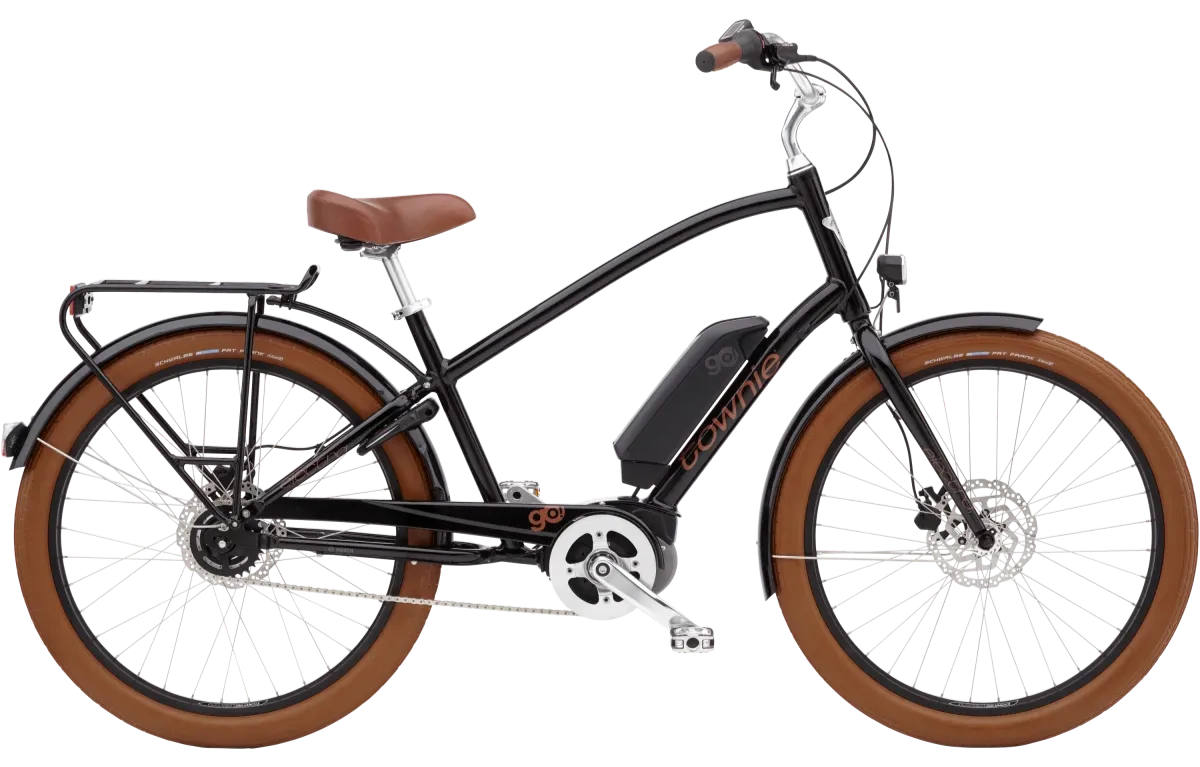 Electra Townie Go! 5i Elektrische Cruiser Fiets 2024 Zwart