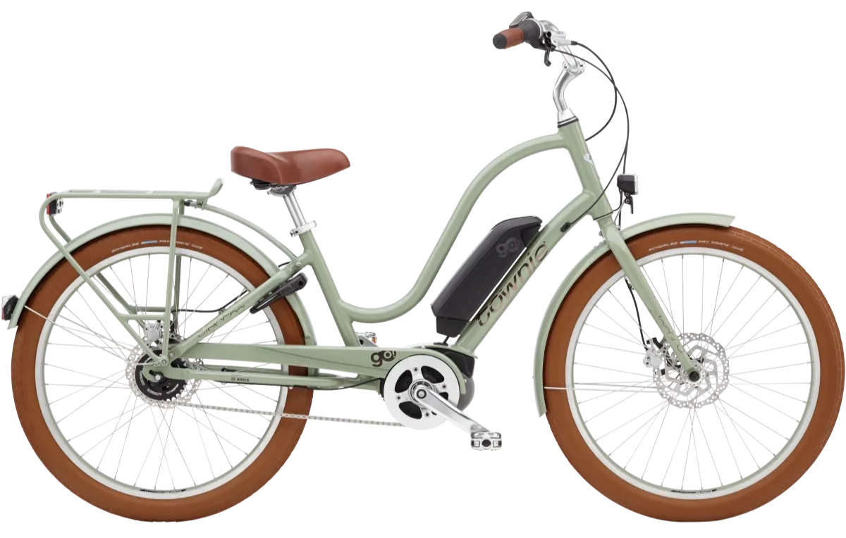 Electra Townie Go! 5i Elektrische Cruiser Fiets Dames 2024 Groen