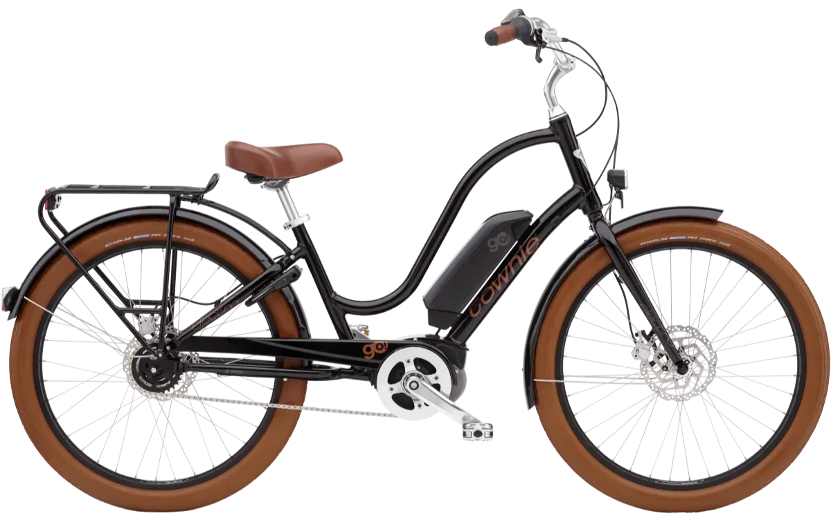 Electra Townie Go! 5i Elektrische Cruiser Fiets Dames 2024 Zwart