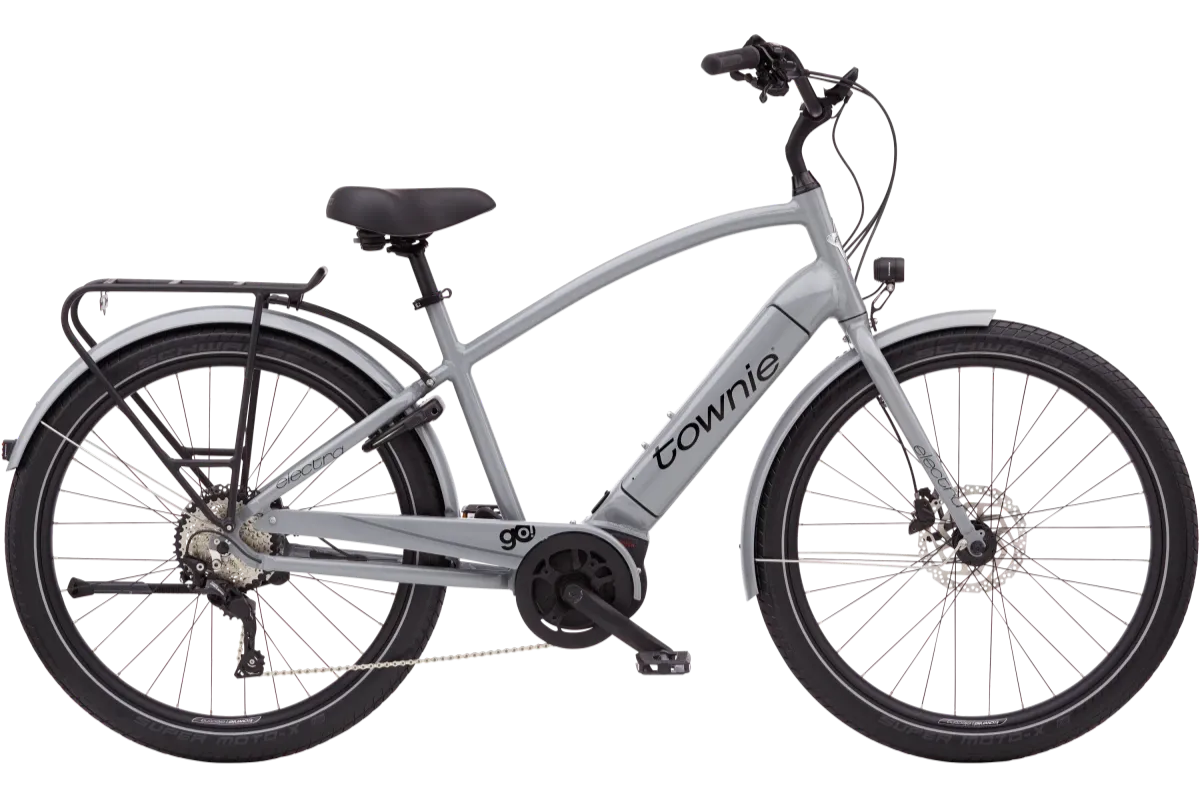 Electra Townie Path Go! 10D EQ Elektrische Cruiser Fiets 2024 Grijs