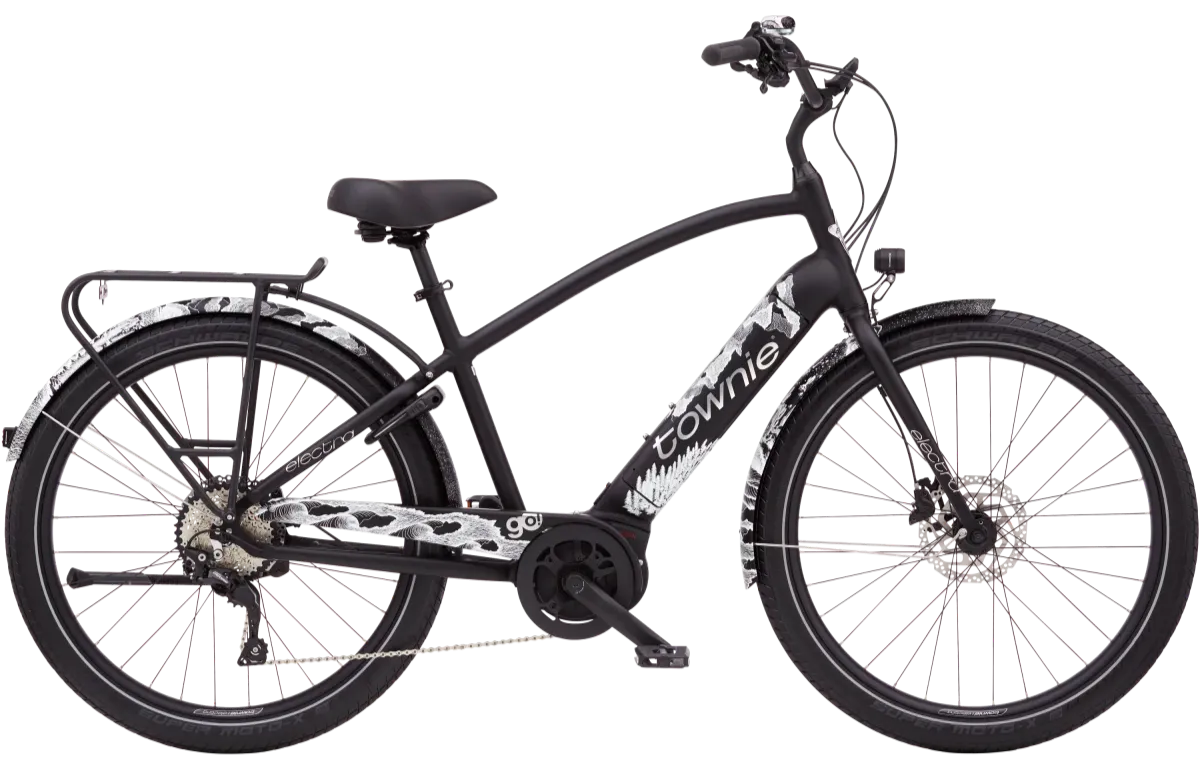 Electra Townie Path Go! 10D EQ Elektrische Cruiser Fiets 2024 Zwart