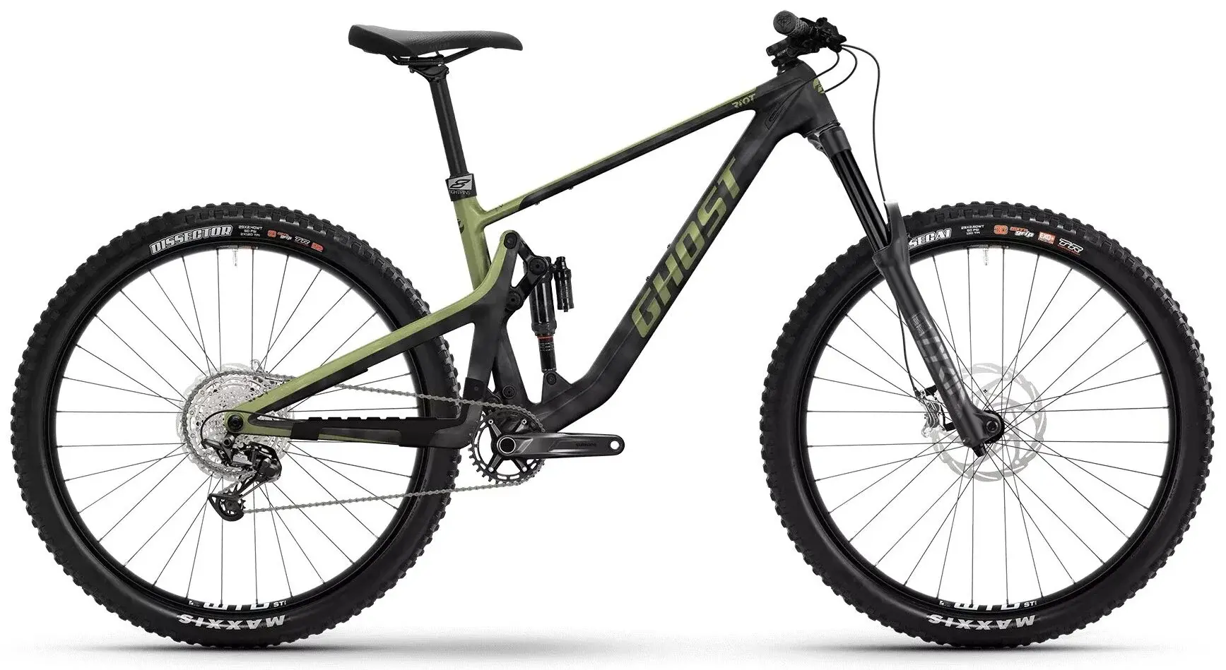 Ghost Riot Trail Pro Mountainbike Fully Carbon 29 Inch XL