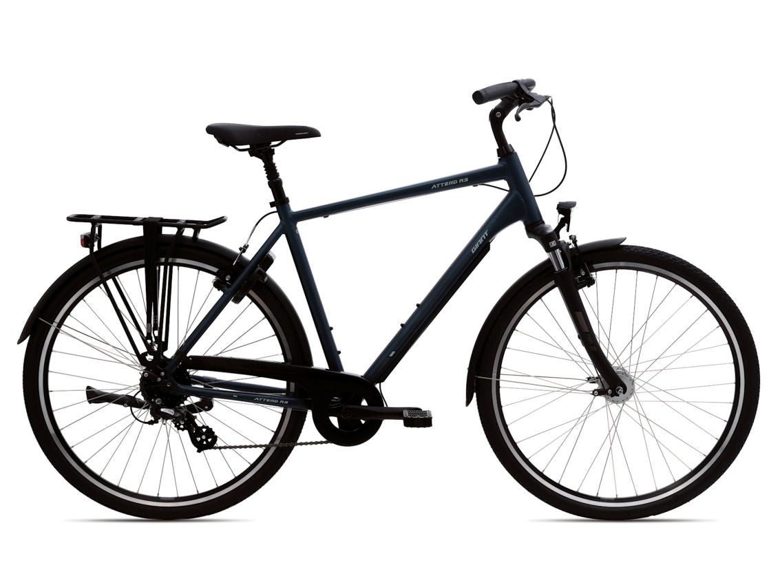 Giant Attend RS 2 2024 Heren Hybride Fiets Blue Ashes XL