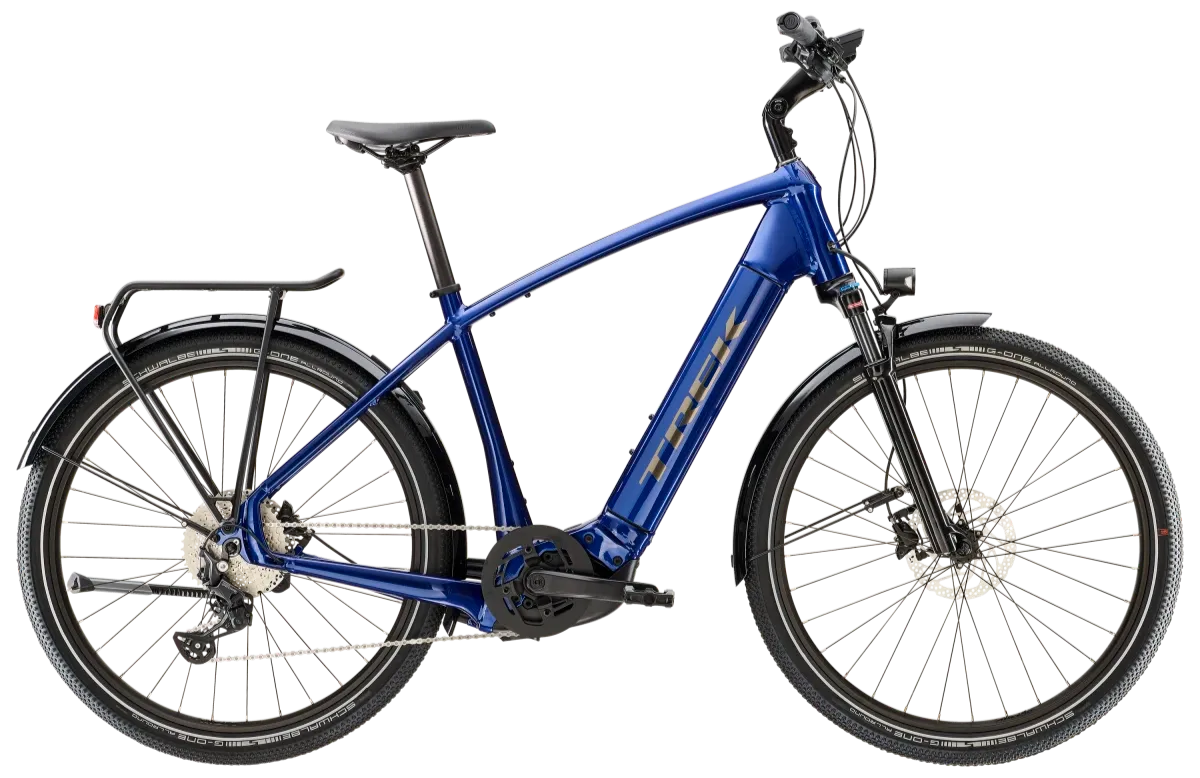 Trek Allant+ 7 Sportieve Elektrische Fiets Heren Middenmotor Blauw L