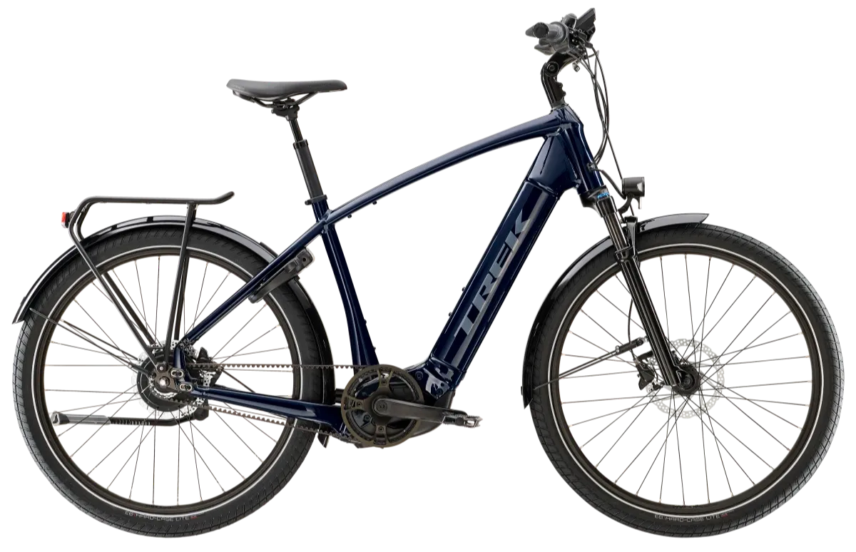 Trek Allant+ 9 Sportieve Elektrische Fiets Heren Riemaandrijving 2024 M