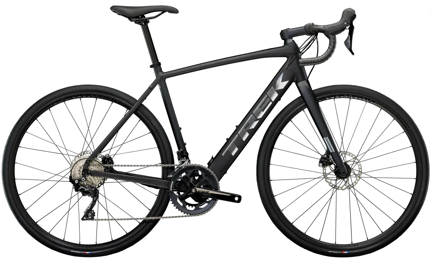 Trek Domane+ AL 5 Elektrische Racefiets Cyclocross 2024 49cm Zwart