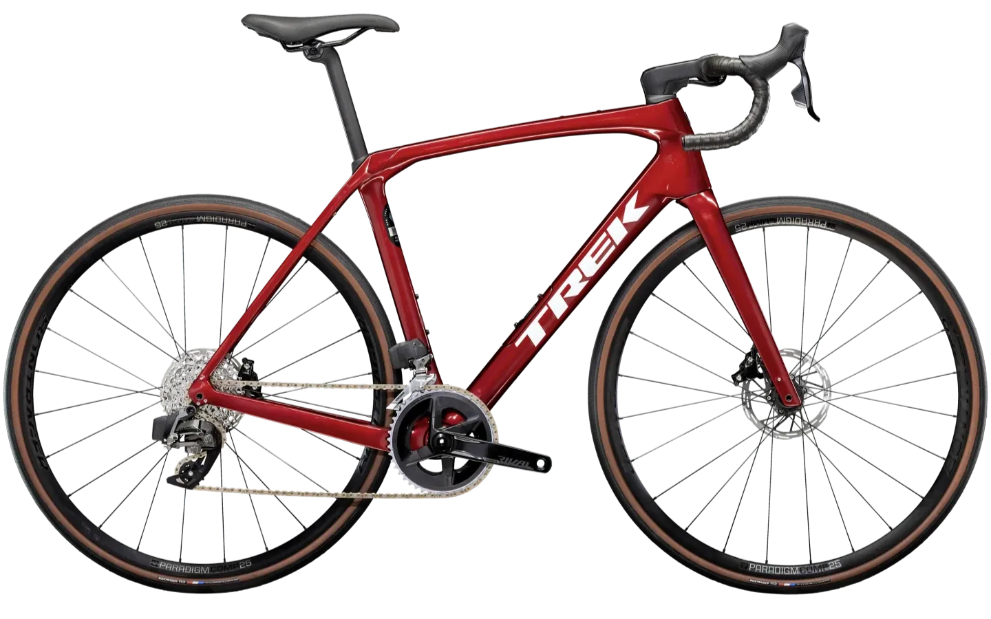 Trek Domane SL 6 AXS Gen 4 Racefiets Carbon 2024 44cm Rood