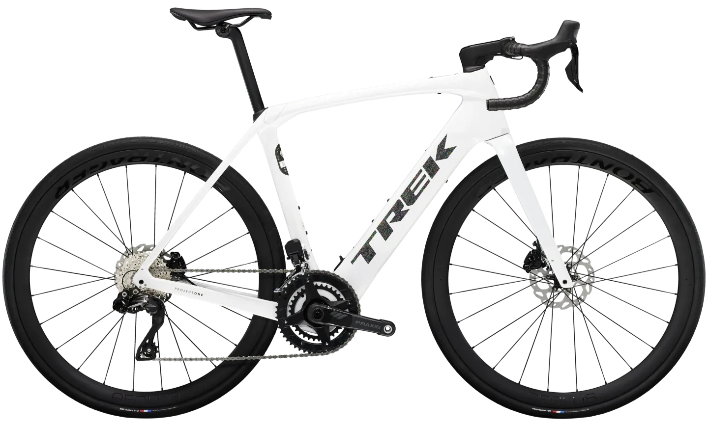 Trek Domane+ SLR 6 Pro Elektrische Racefiets Cyclocross Carbon 60cm Wit