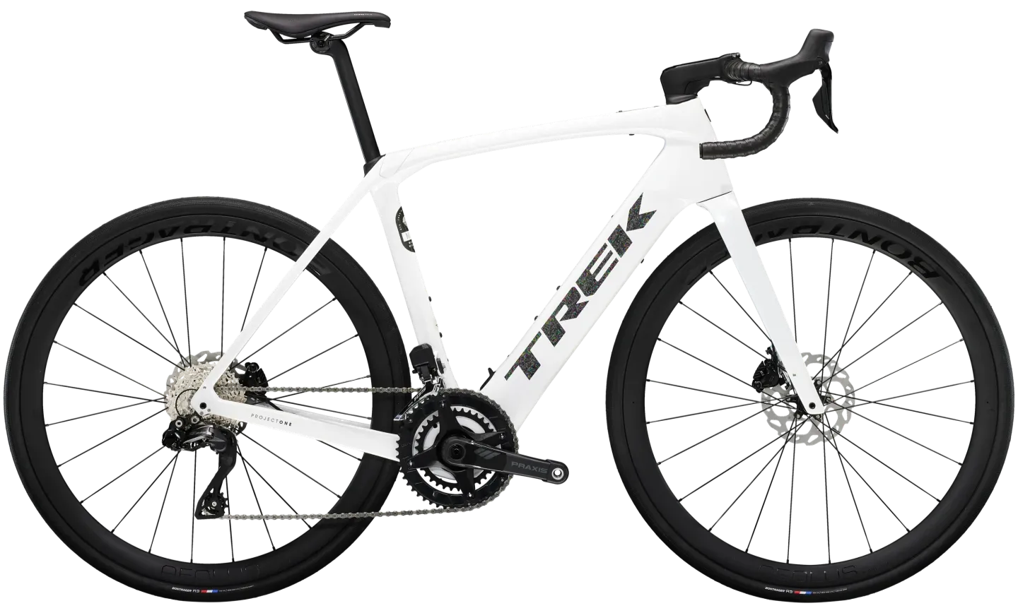 Trek Domane+ SLR 6 Pro Elektrische Racefiets Cyclocross Carbon 62cm Wit