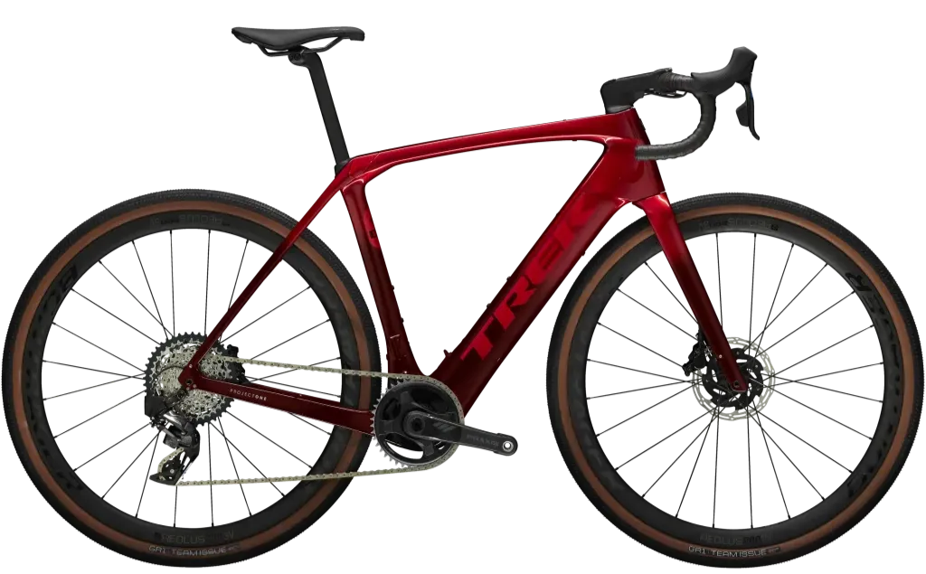 Trek Domane+ SLR 7 AXS Elektrische Gravel Bike Carbon 2024 52cm Rood