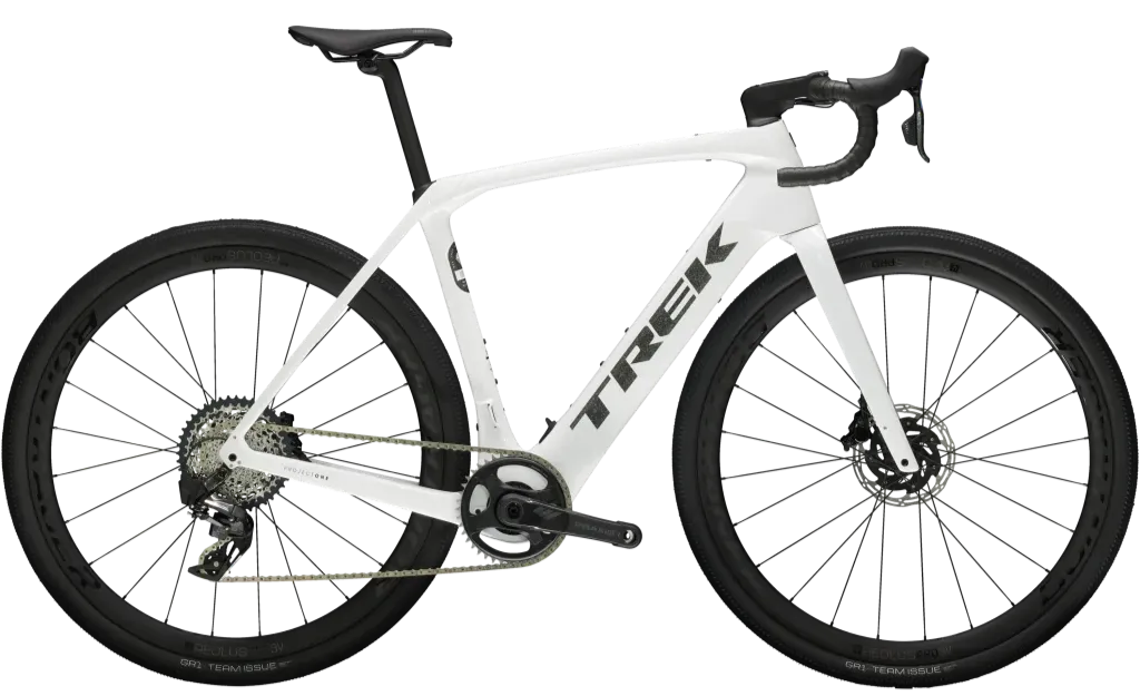 Trek Domane+ SLR 7 AXS Elektrische Gravel Bike Carbon 2024 60cm Wit