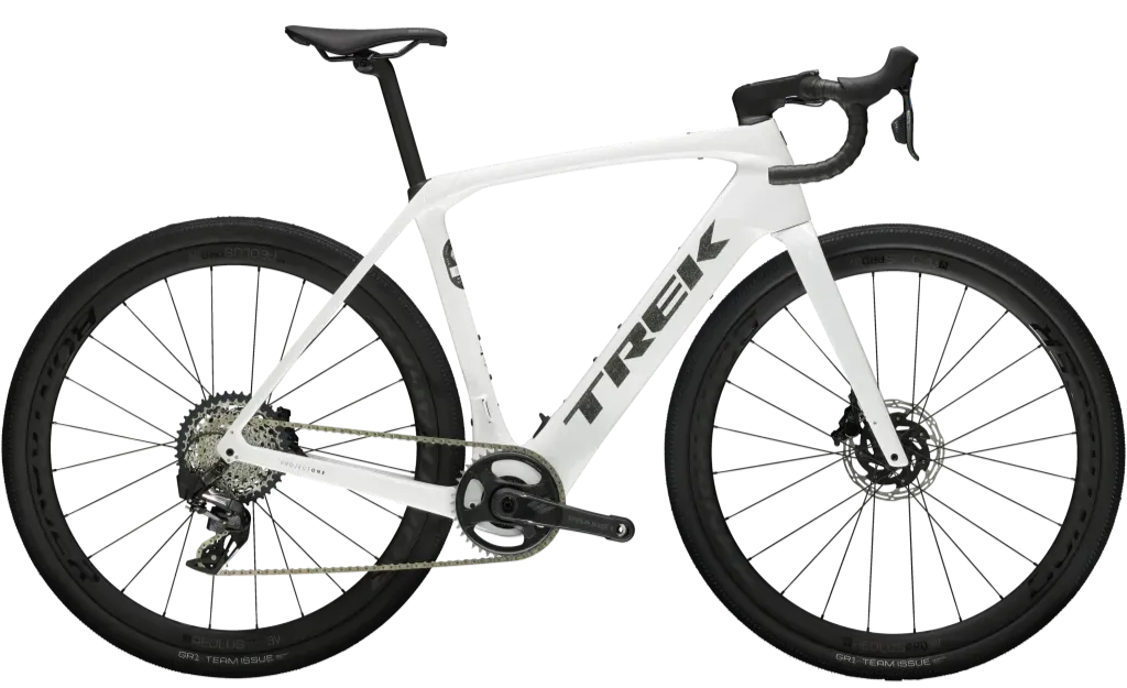 Trek Domane+ SLR 7 AXS Elektrische Gravel Bike Carbon 2024 50cm Wit