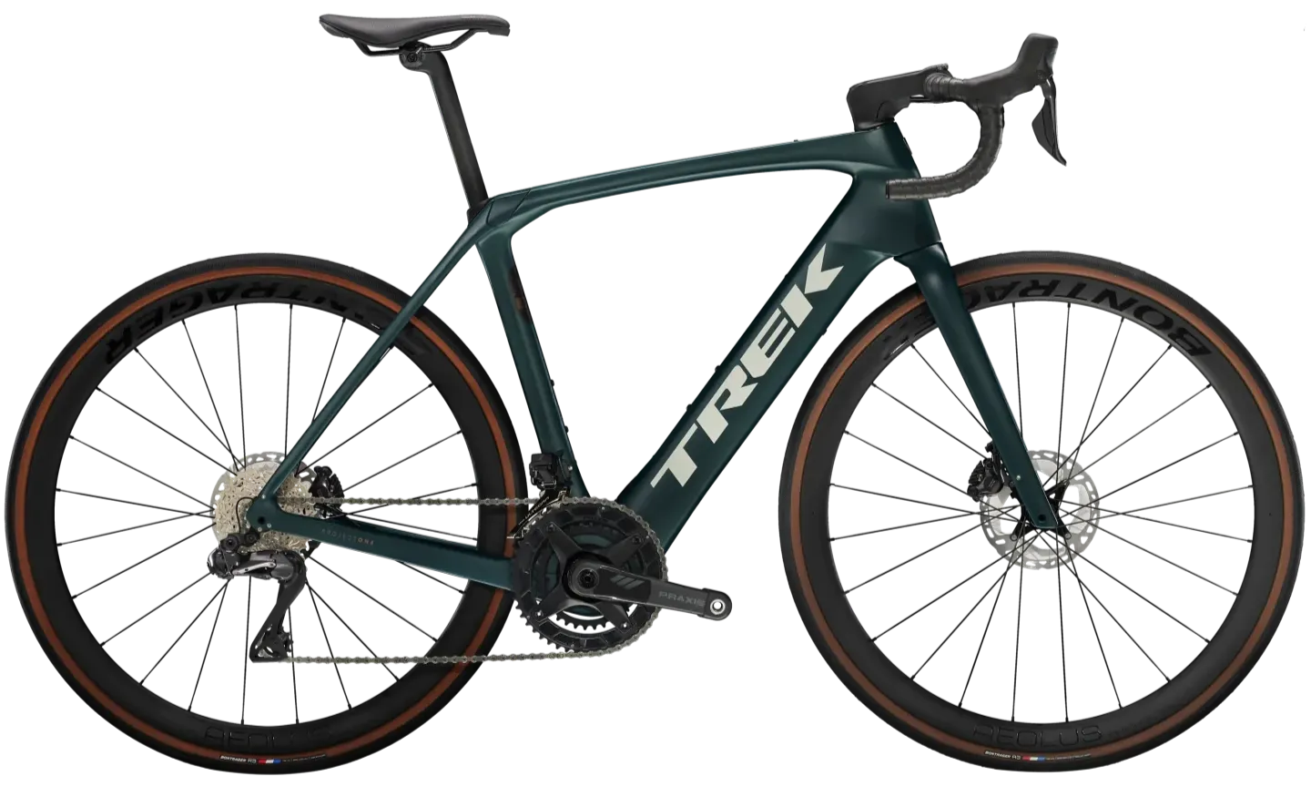 Trek Domane+ SLR 7 Elektrische Cyclocross Fiets Carbon 2024 58cm Groen