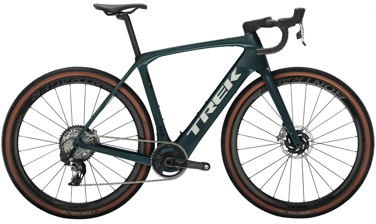Trek Domane+ SLR 9 AXS Elektrische Gravel Bike Carbon 2024 50cm Groen
