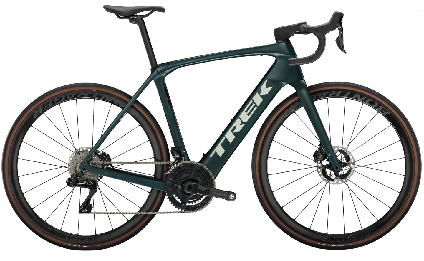 Trek Domane+ SLR 9 Elektrische Cyclocross Fiets Carbon 2024 50cm Groen
