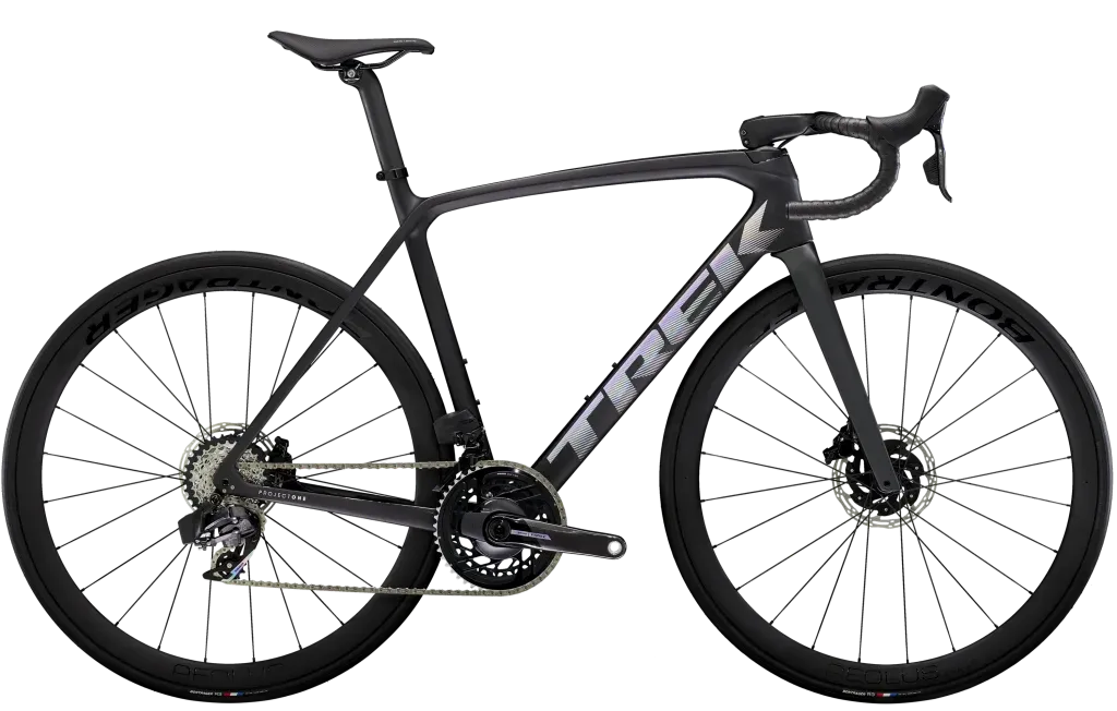 TrekÉmonda SLR 7 AXS Racefiets Carbon 2024 58cm Zwart