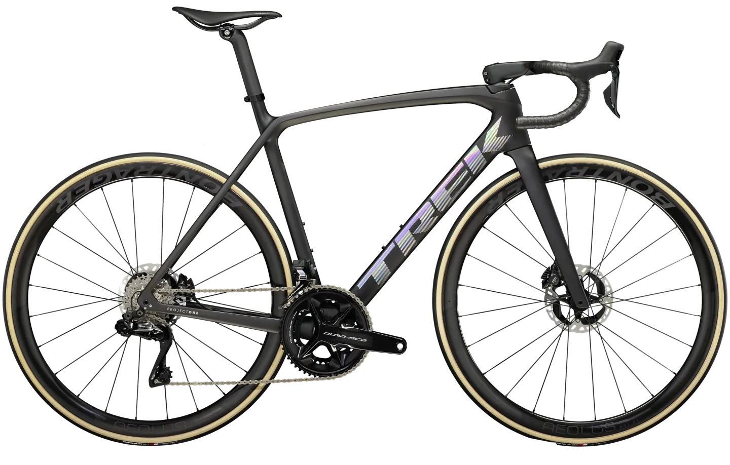 TrekÉmonda SLR 9 Racefiets Carbon 2024 56cm Zwart