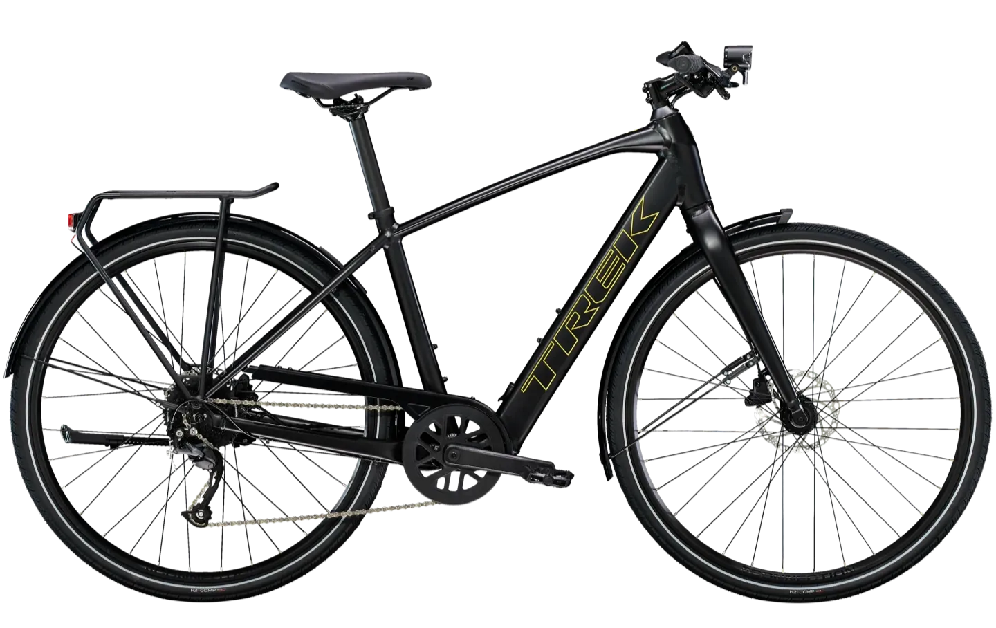 Trek FX+ 2 Lichtgewicht Elektrische Fiets Heren XL Zwart