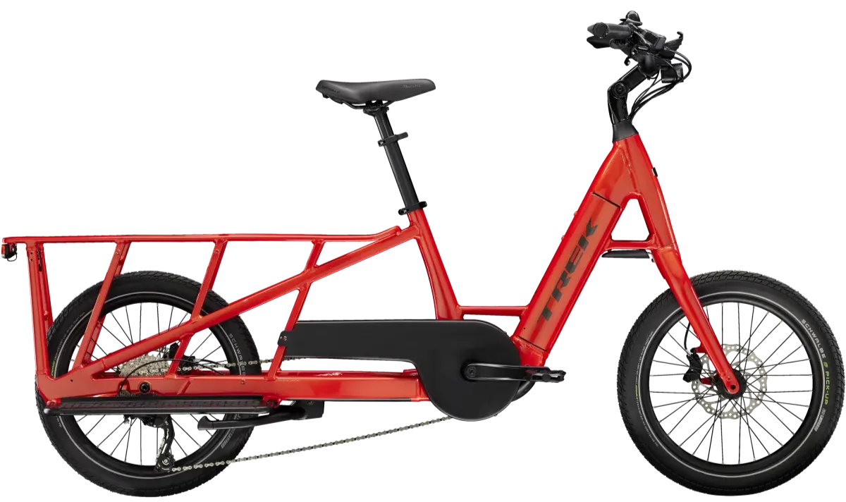 Trek Fetch+ 2 Elektrische Longtail Fiets 2024 Rood
