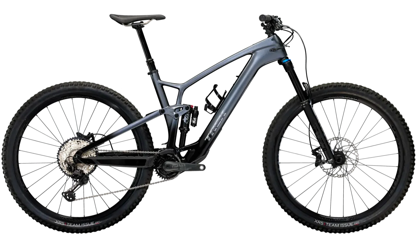 Trek Fuel EXe 9.7 Elektrische Mountainbike Fully Carbon 29"M Grijs