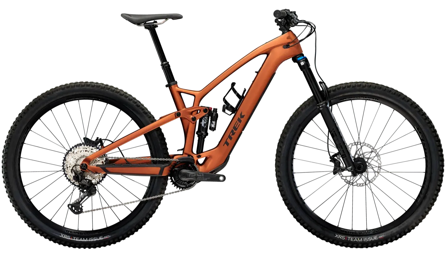 Trek Fuel EXe 9.7 Elektrische Mountainbike Fully Carbon 29"M Oranje