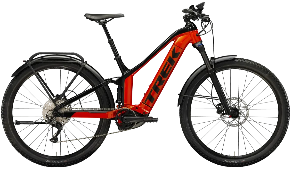 Trek Powerfly FS 4 Equipped Gen 3 Elektrische Mountainbike Fully S Rood