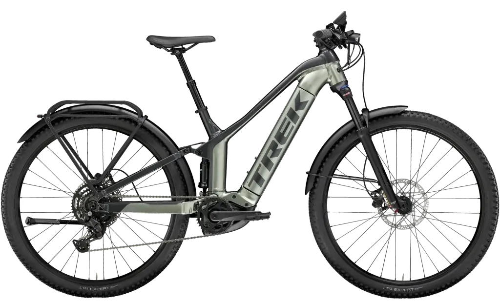 Trek Powerfly FS 4 Equipped Gen 3 Elektrische MTB Fully 27.5 Inch 2024 XS Groen