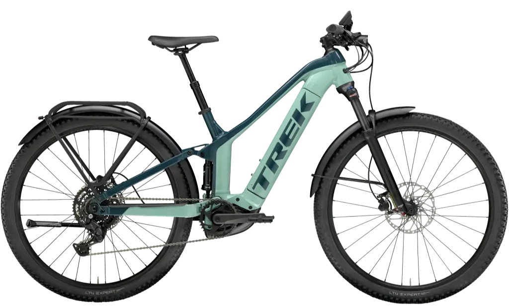 Trek Powerfly FS 4 Equipped Gen 3 Elektrische MTB Fully 29"2024 XL Blauw