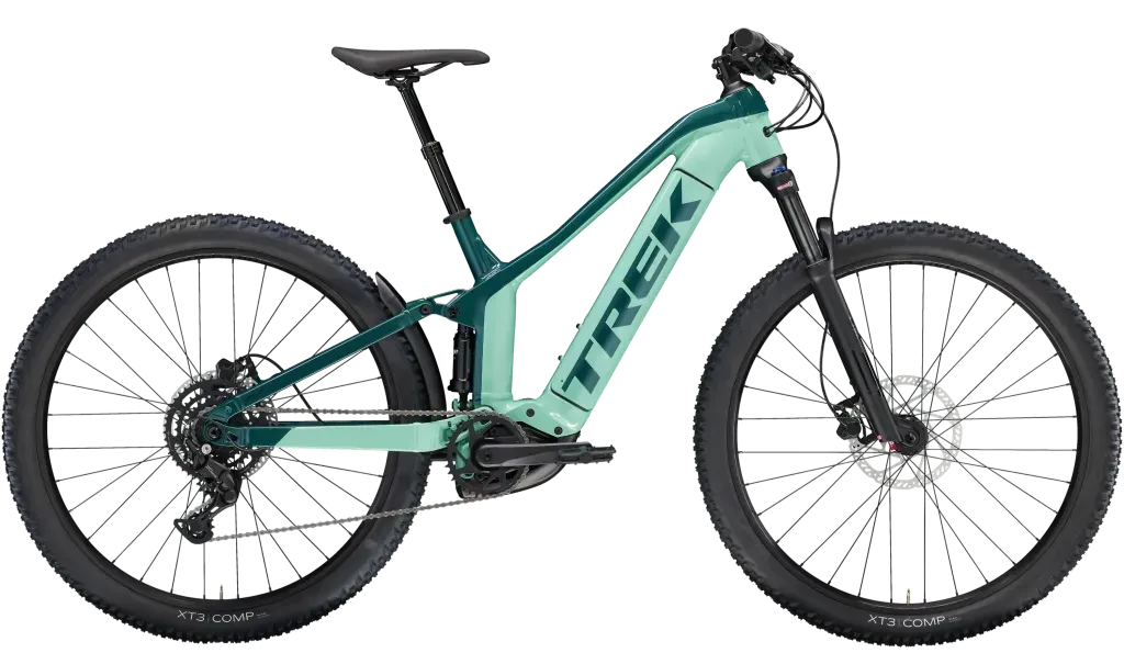 Trek Powerfly FS 4 Gen 3 Elektrische MTB Fully 27.5 Inch 2024 XS Blauw