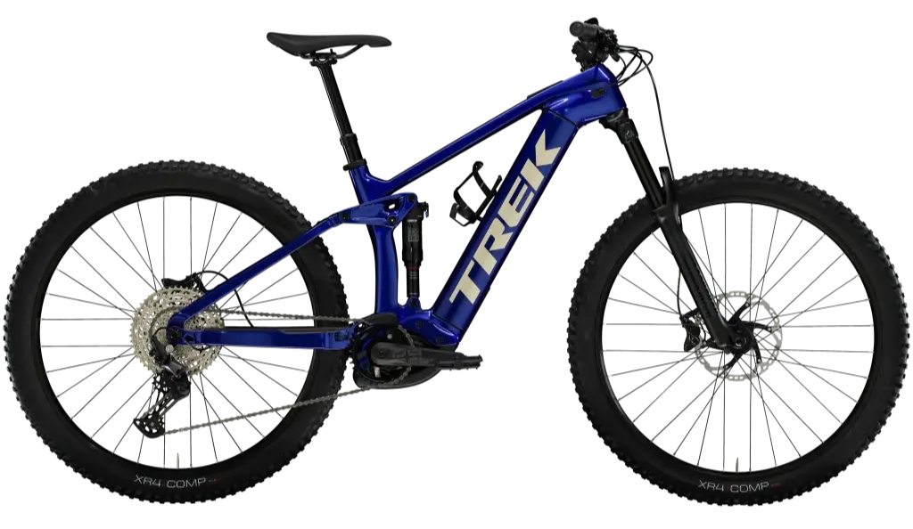 Trek Rail 9.5 Gen 4 Elektrische Mountainbike Fully Carbon 29"S Blauw